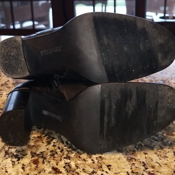 Harley Davidson Biker Leather boots size 71/2 - Picture 6 of 15